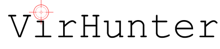 The Virhunter logo